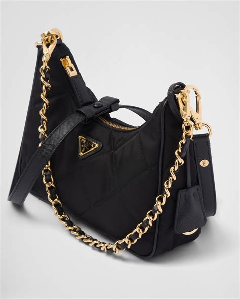 prada re - edition nylon mini bag|Prada vintage nylon shoulder bag.